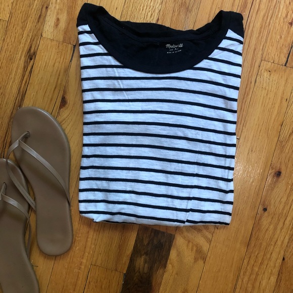 Madewell 100% cotton long sleeve tee - Picture 3 of 14